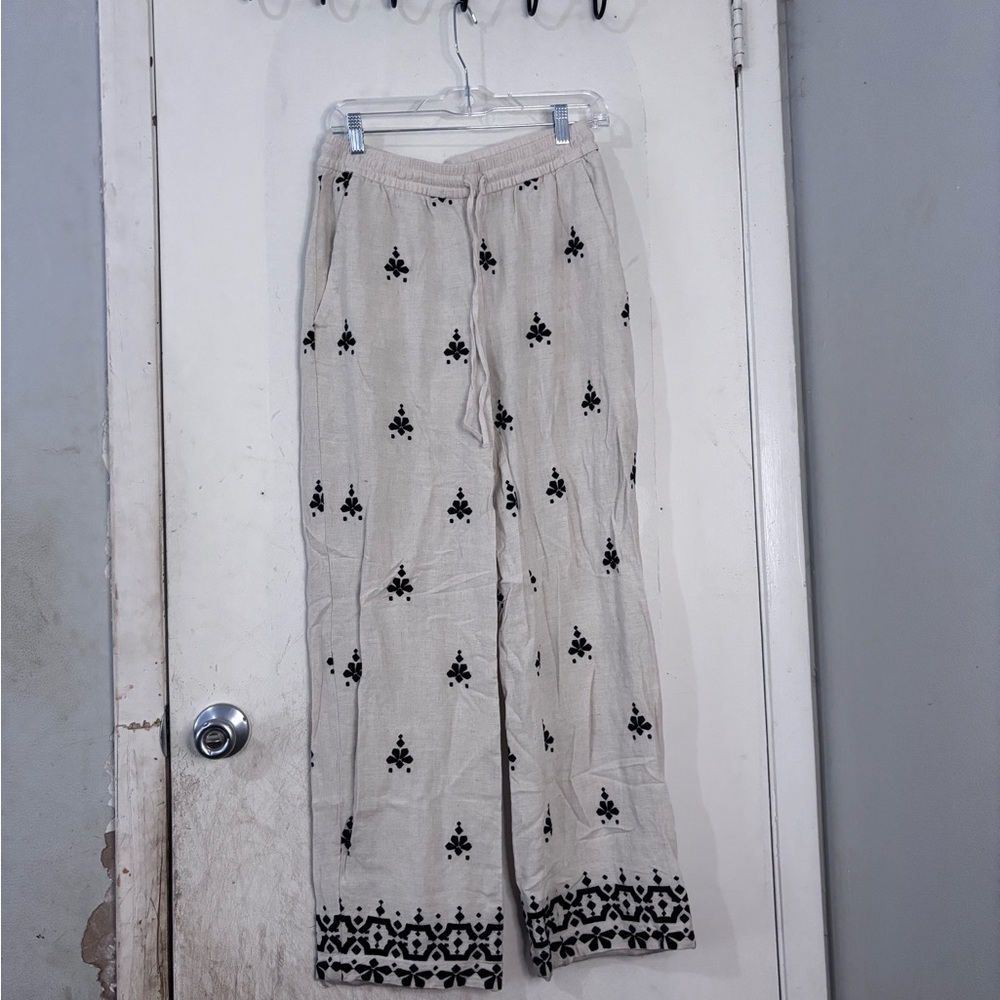 Zara boho beach pants